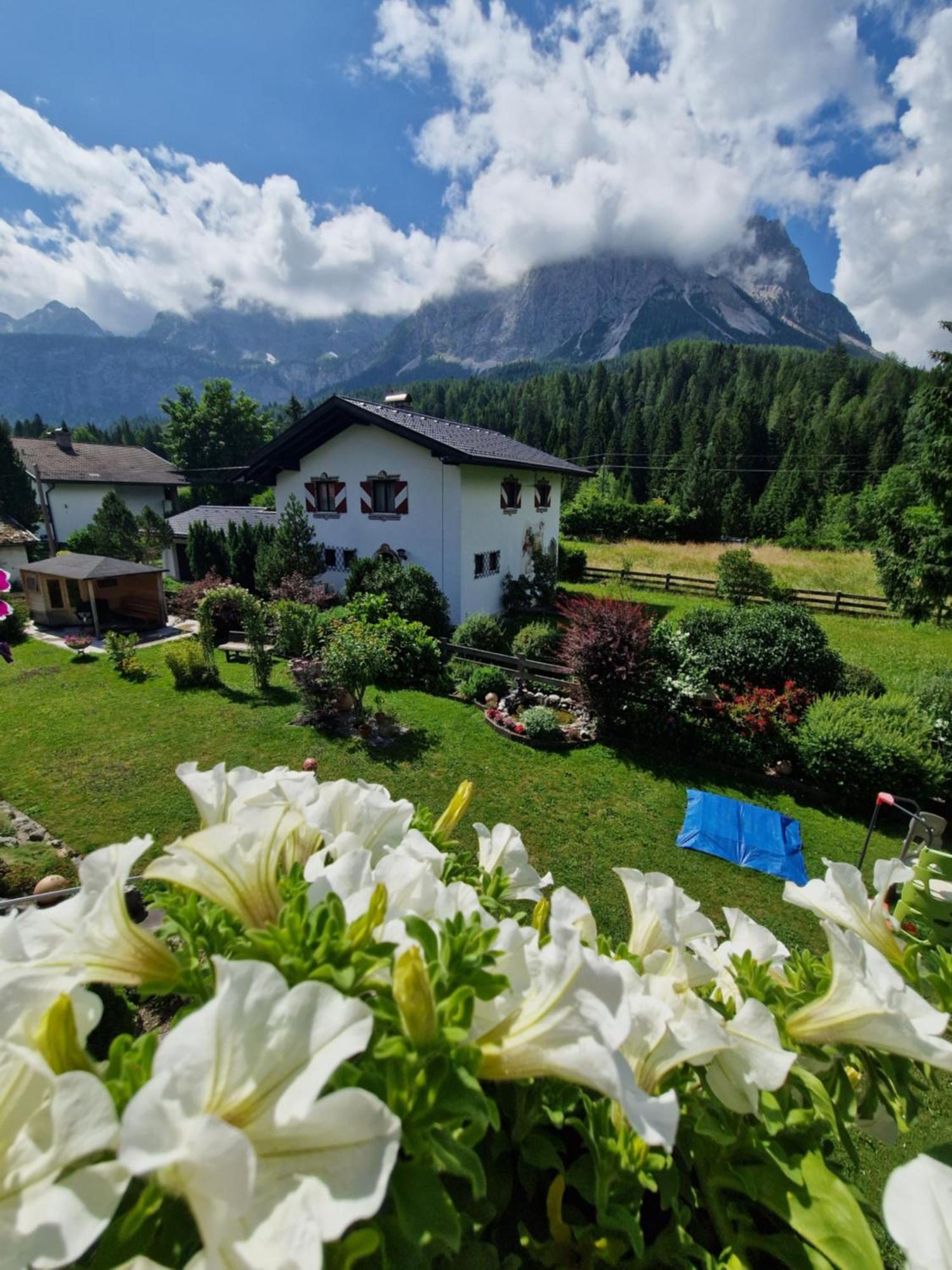 Gaestehaus Schoeneweiss Ehrwald Exterior photo